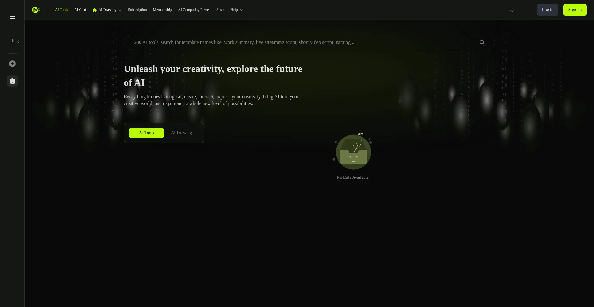 Website screenshot of Imgp4o.com