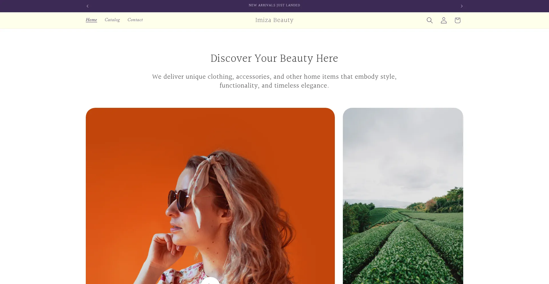 Imizabeauty.com Screenshot