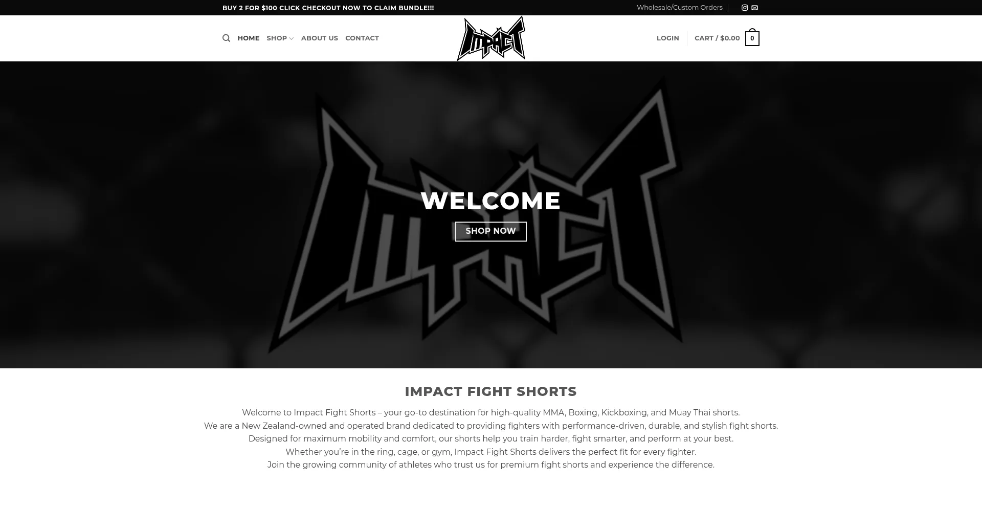 Impactfightshorts.com