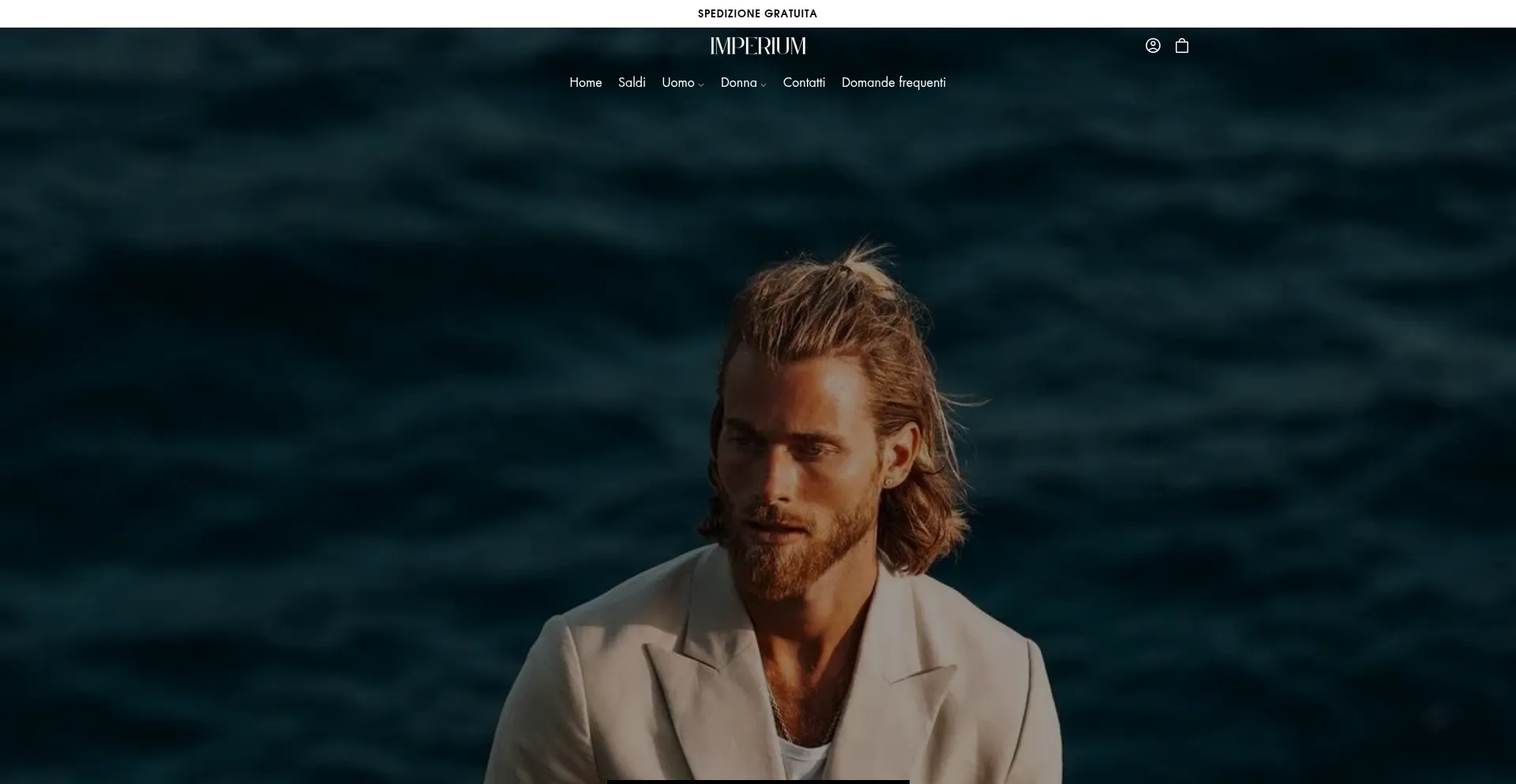 Website screenshot of Imperium-collection.com