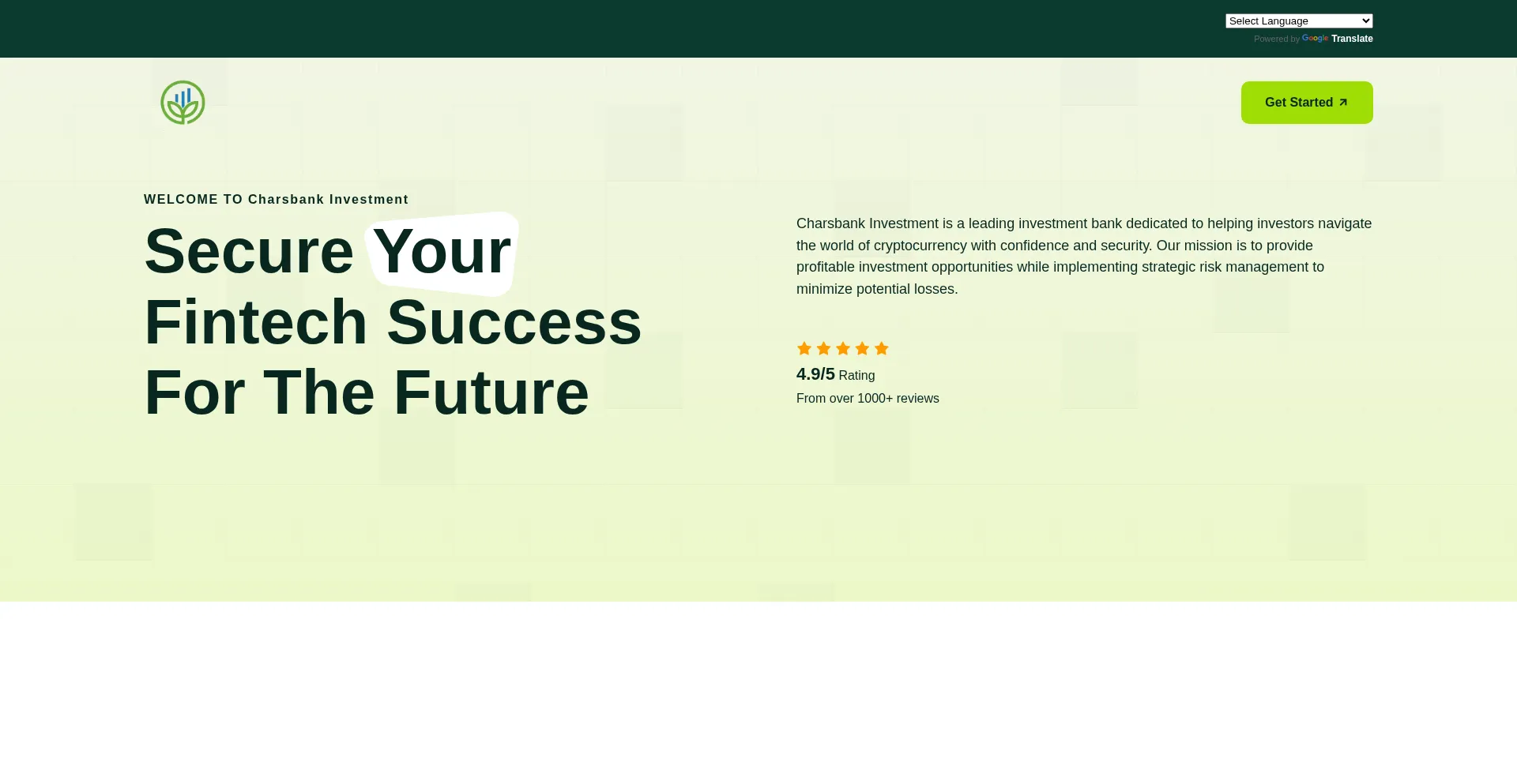 Website screenshot of In.charsbank.com