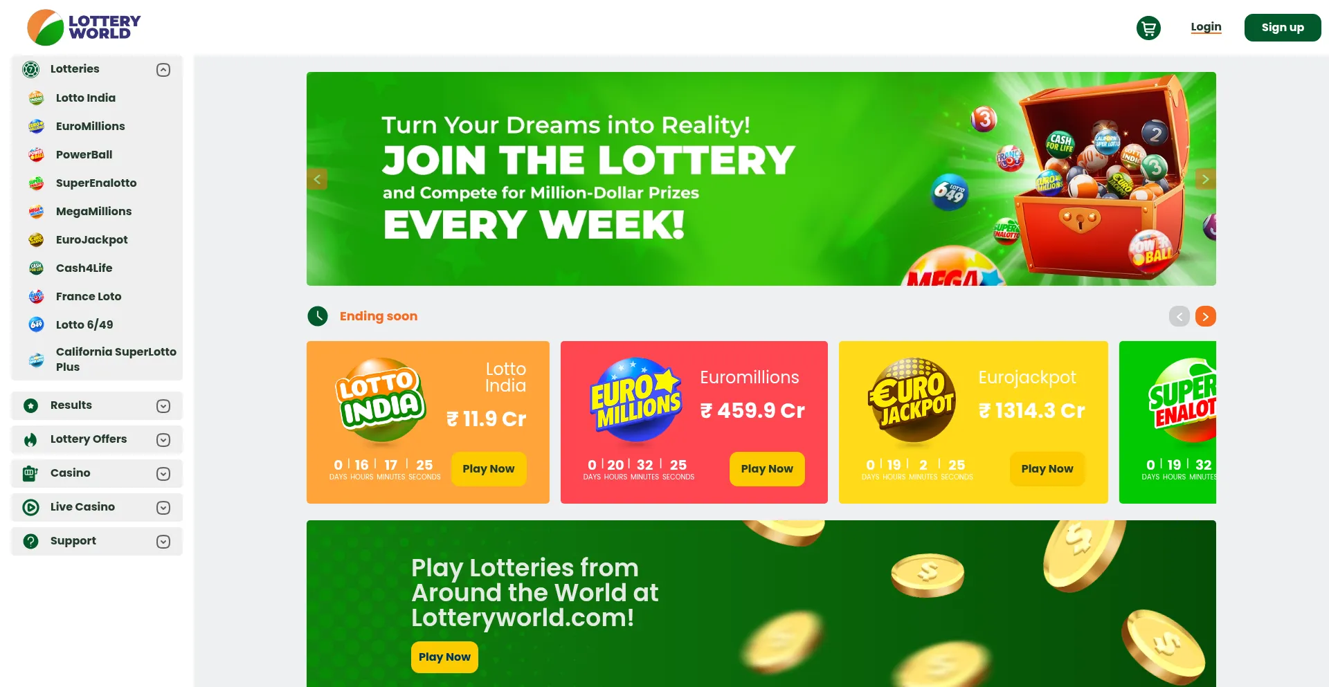 Is In.lotteryworld.com Safe?