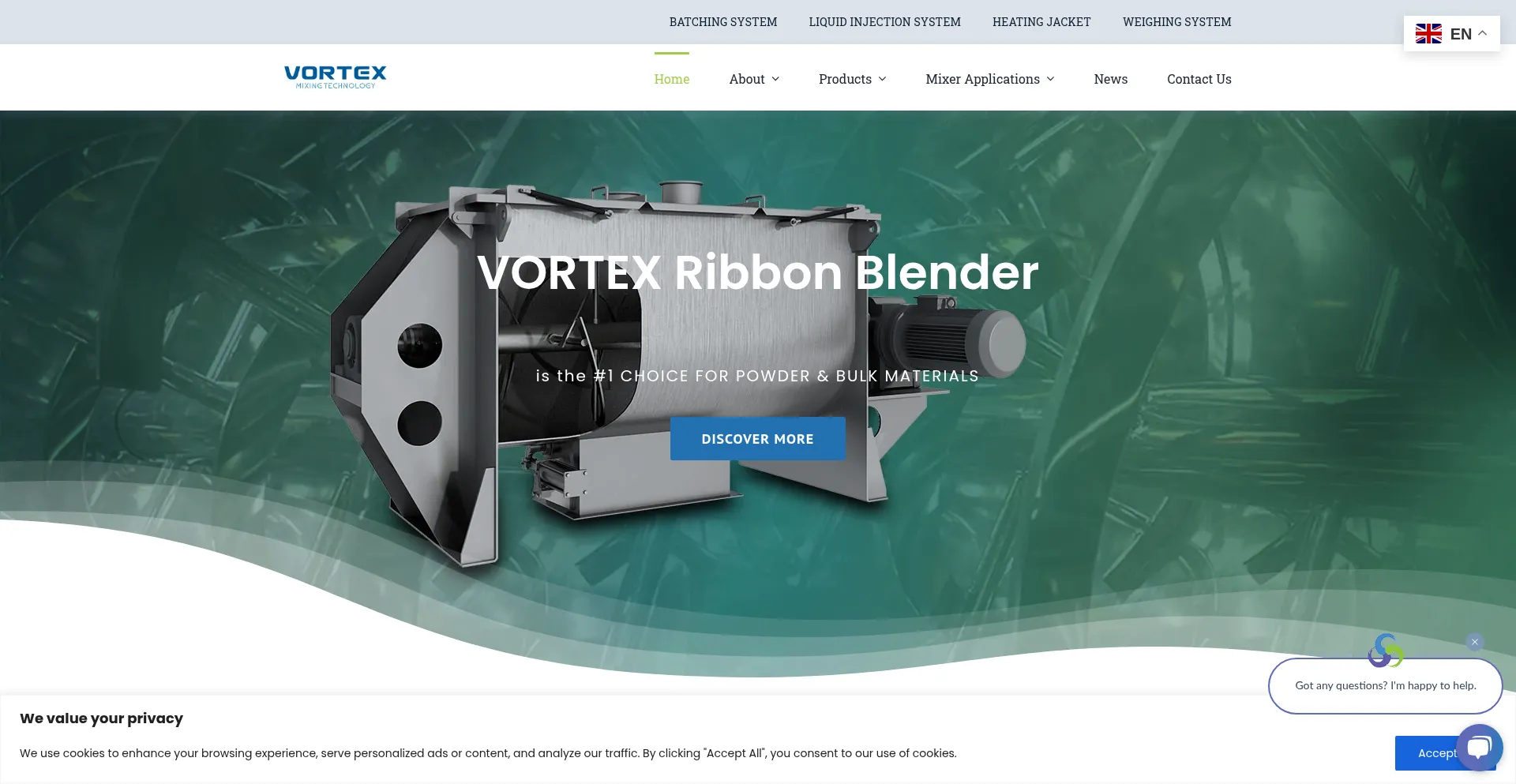 Website screenshot of Incmachine.com