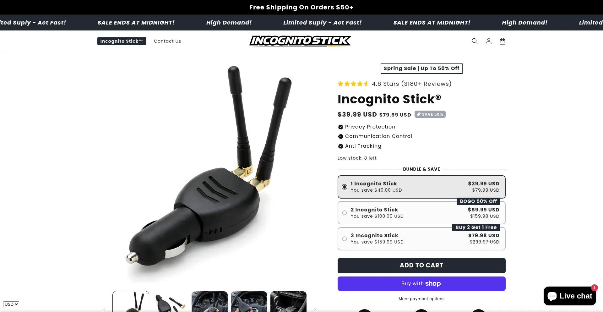 Incognitostick.com
