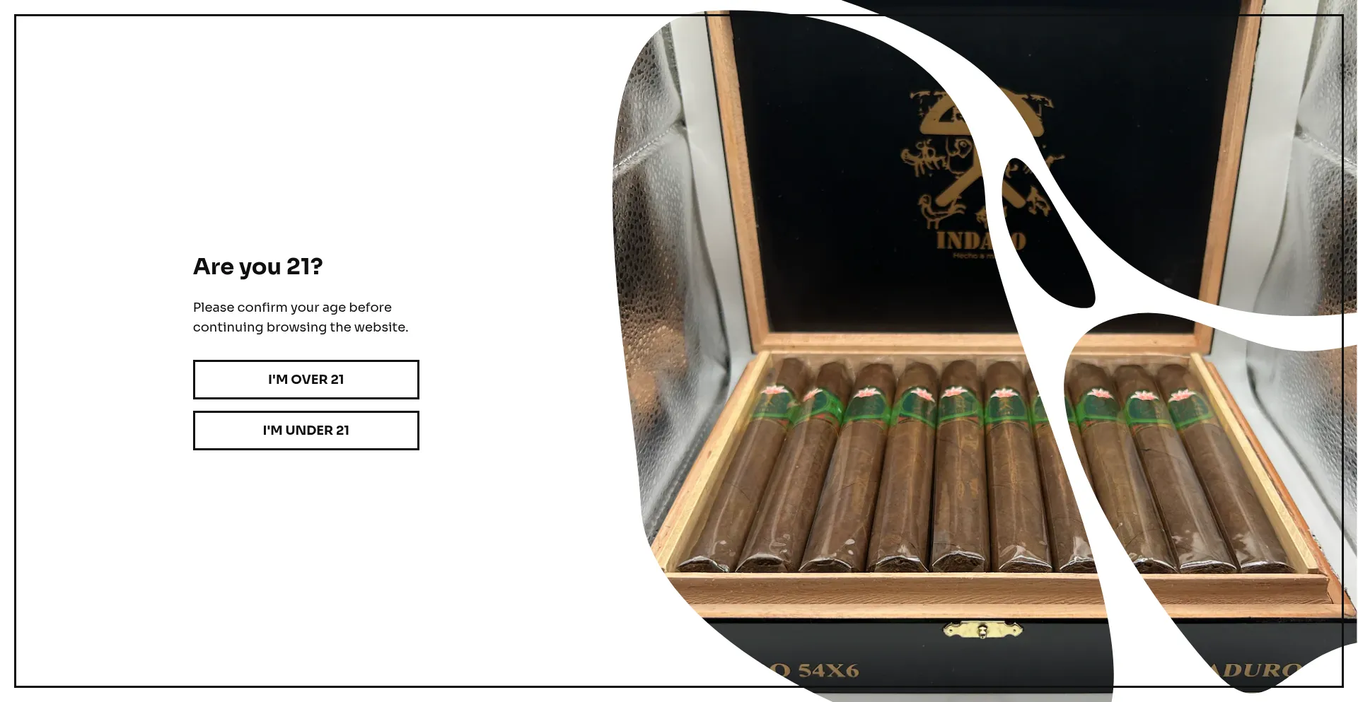 Indalocigars.com Screenshot