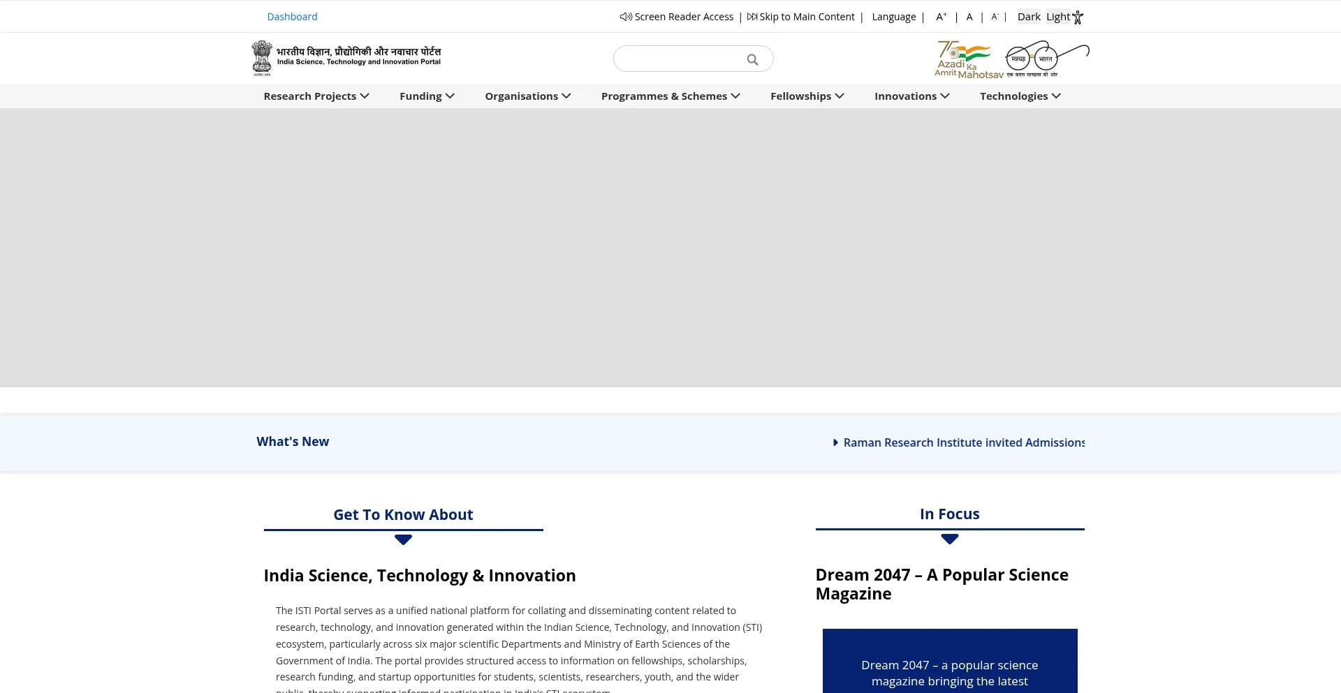 Indiascienceandtechnology.gov.in