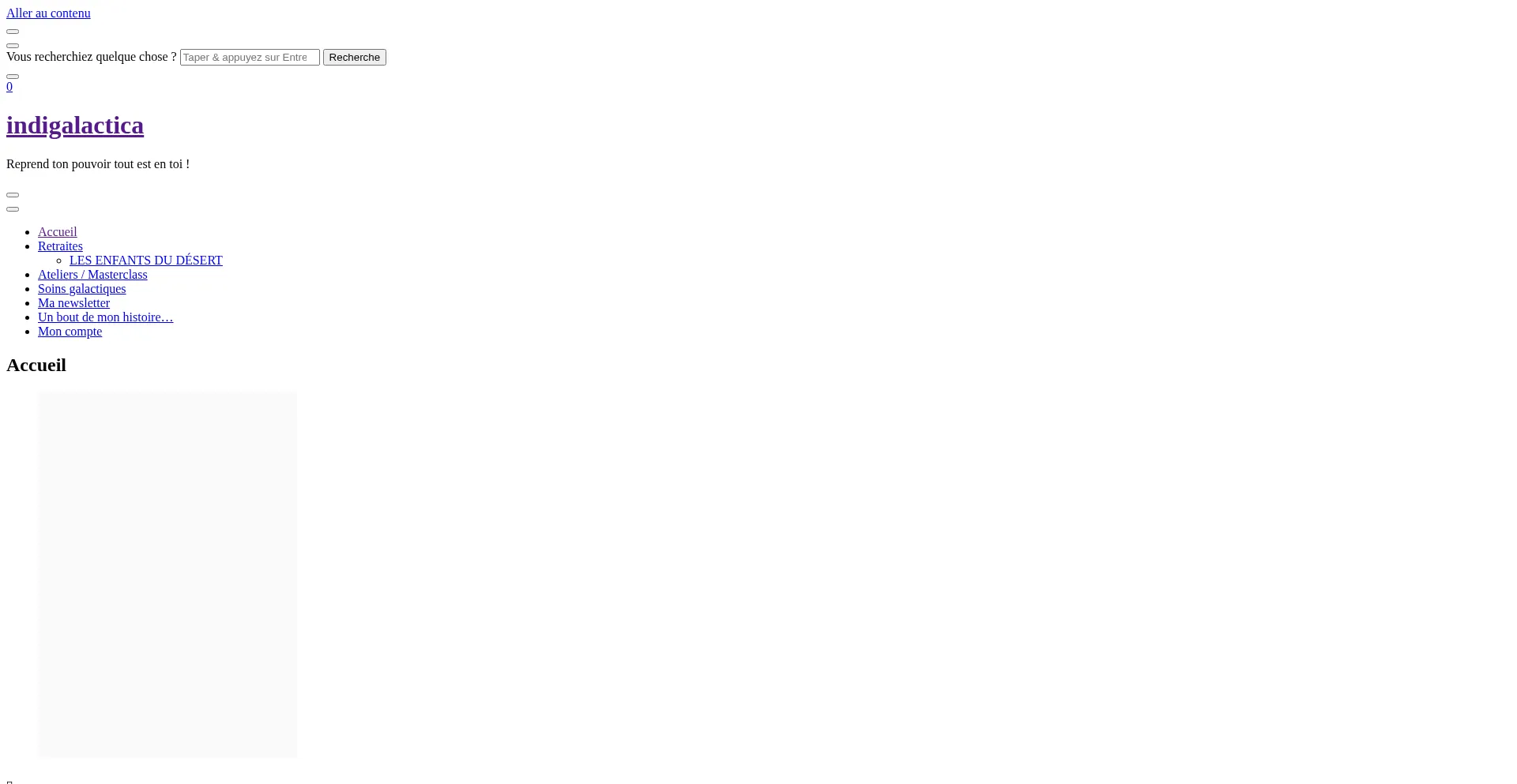 Website screenshot of Indigalactica.com