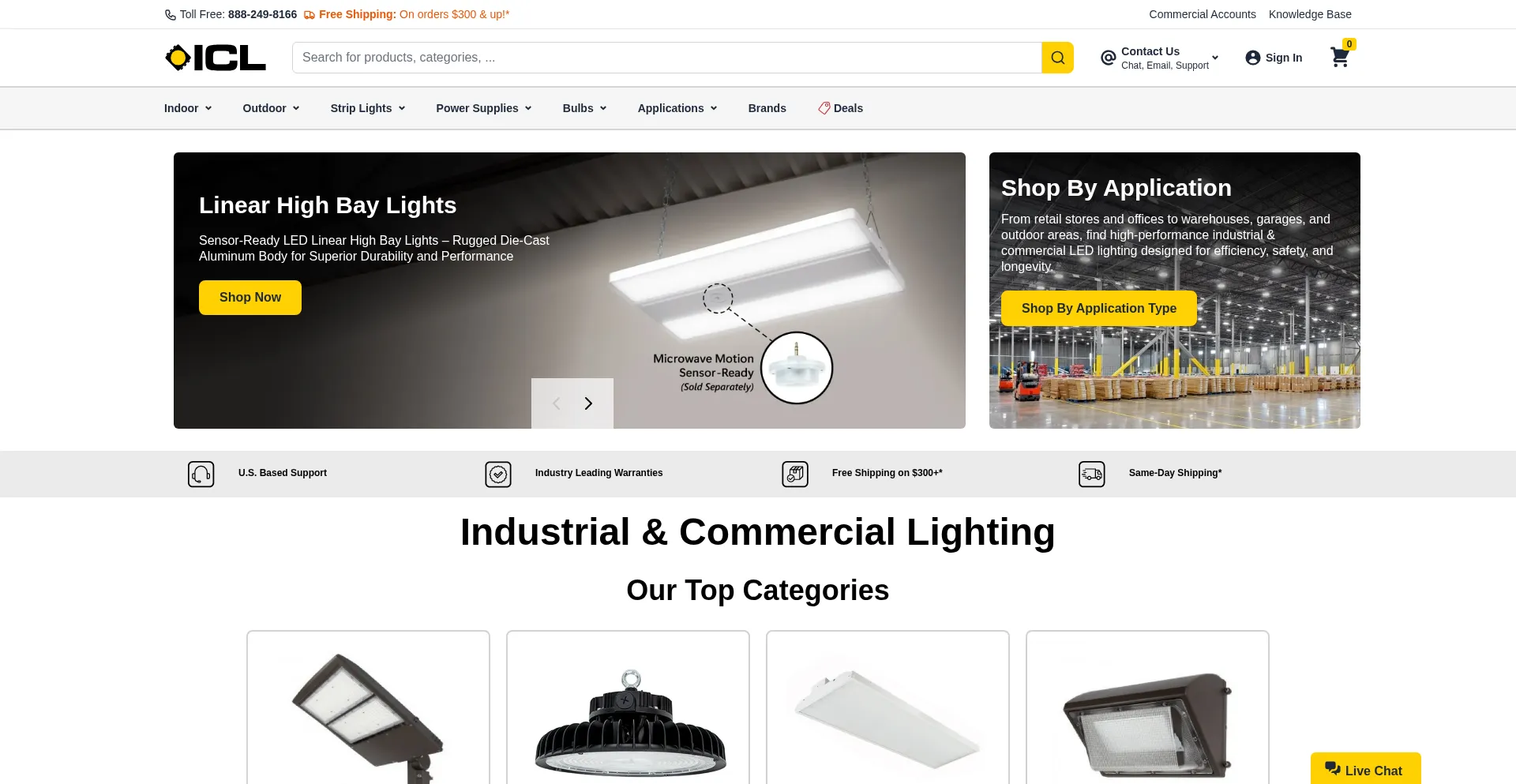 Is Industrialcommerciallighting.com Safe?