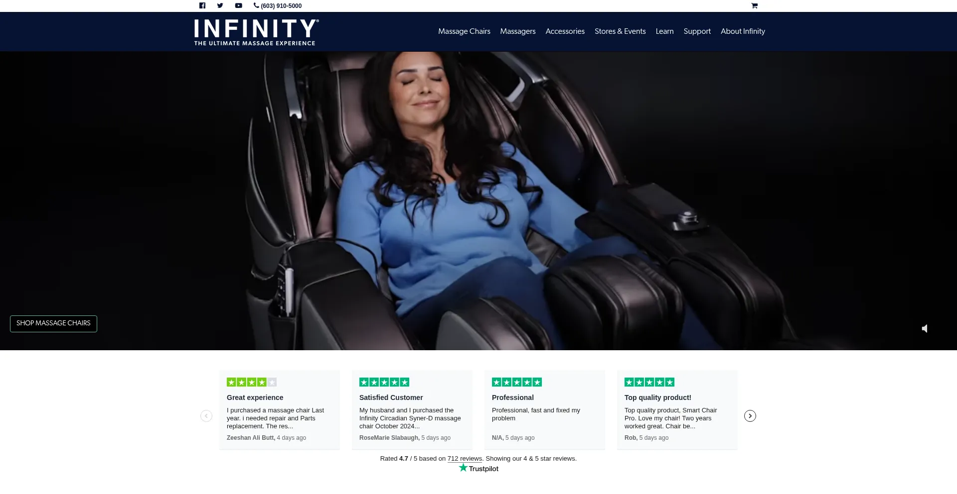 Is Infinitymassagechairs.com Safe?