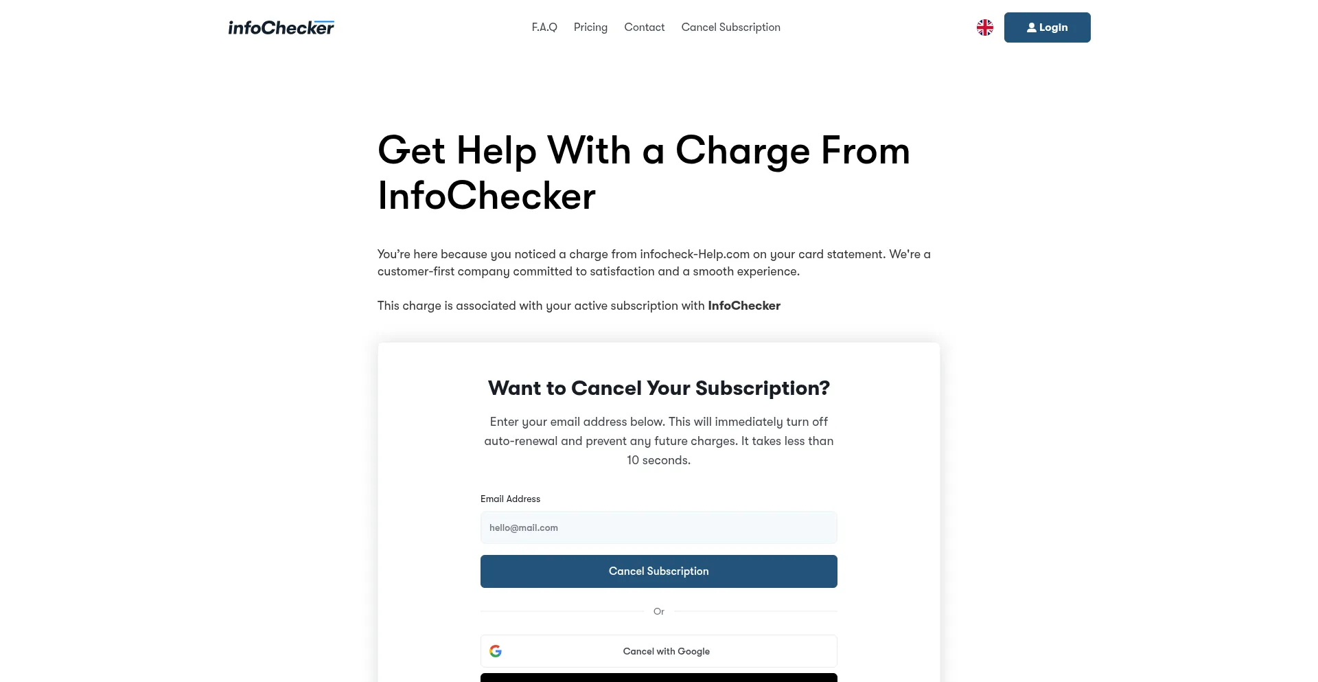 Infocheck-help.com