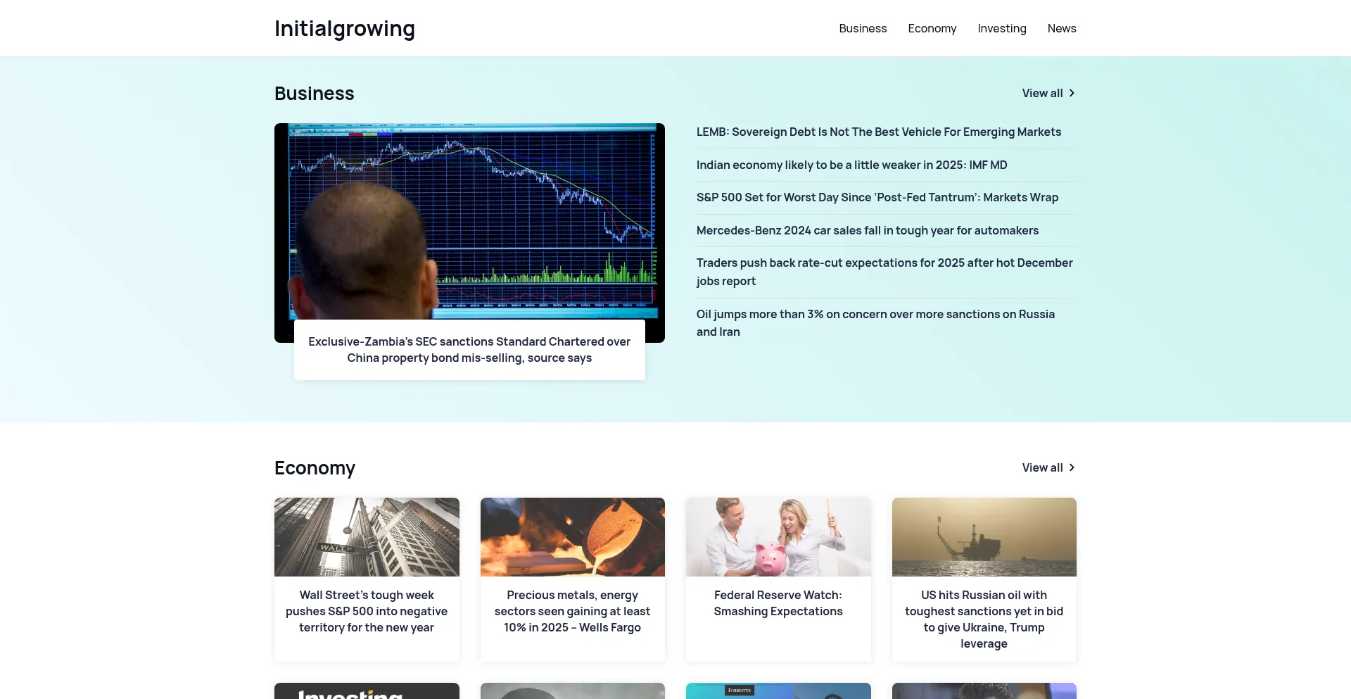 Initialgrowing.com Screenshot
