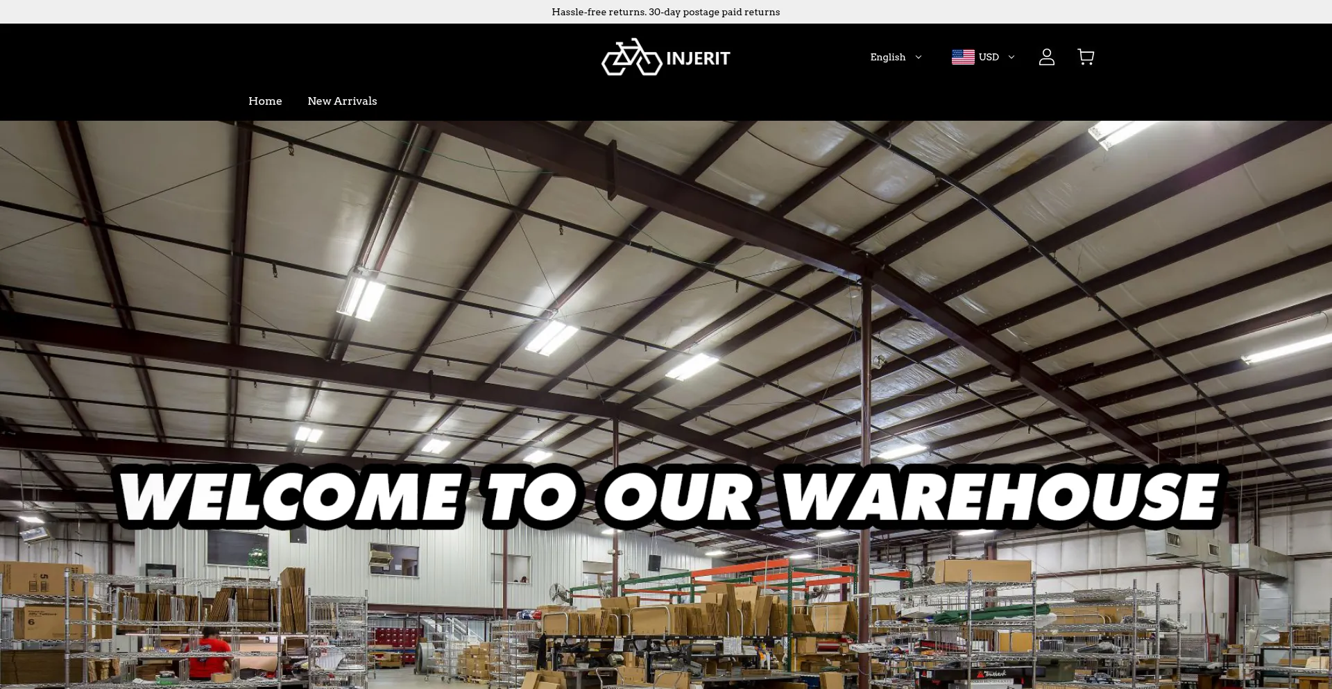 Website screenshot of Injerit.com