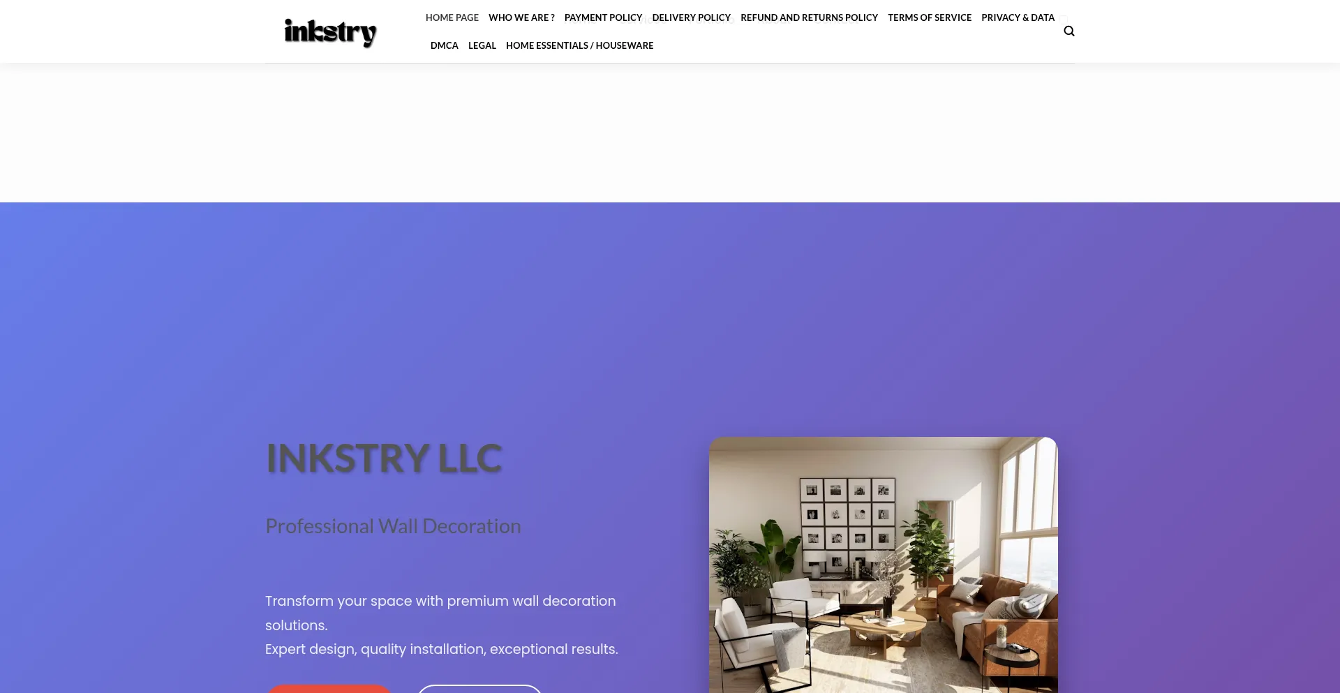 Inkstry.us Screenshot