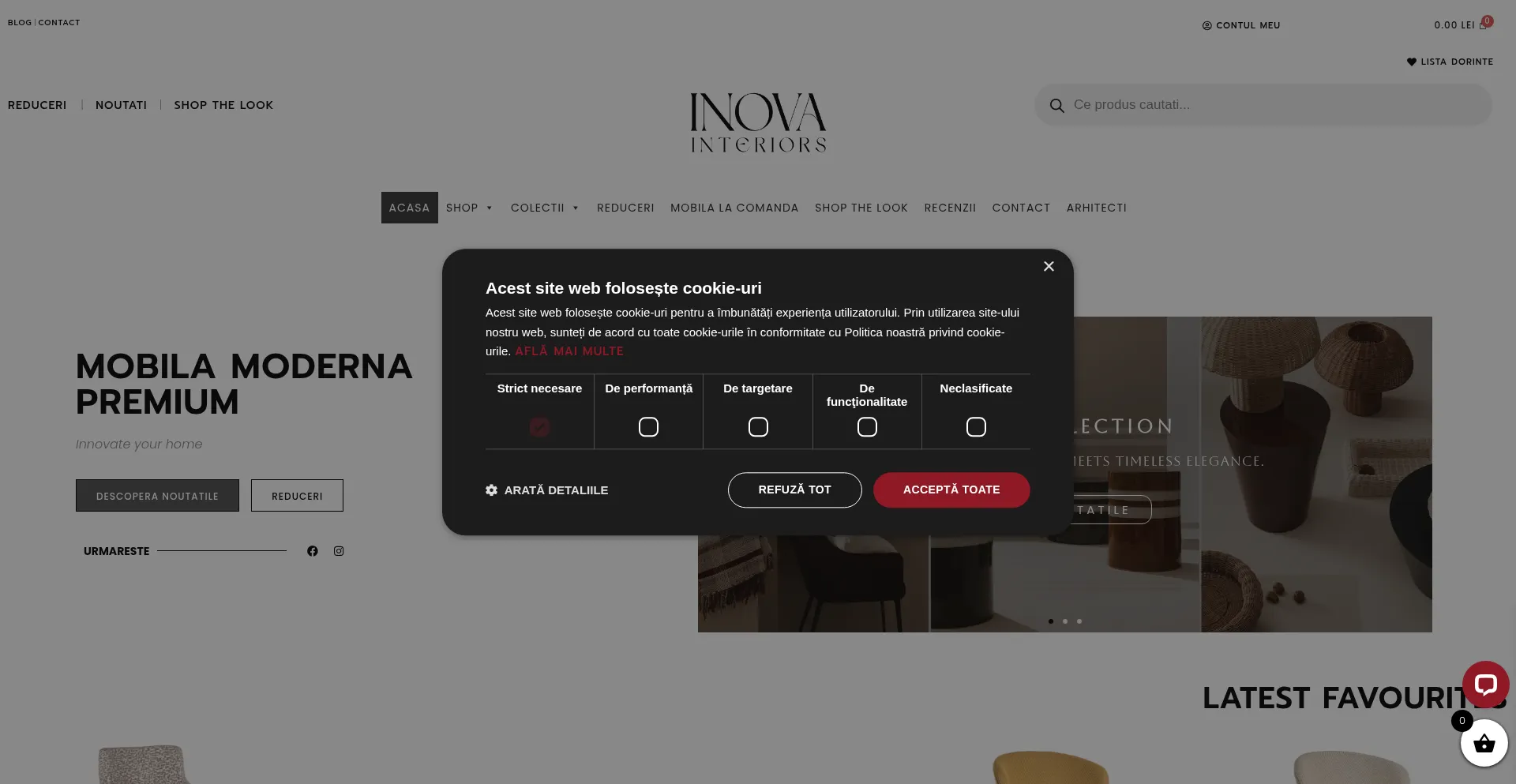 Inovainteriors.ro Screenshot