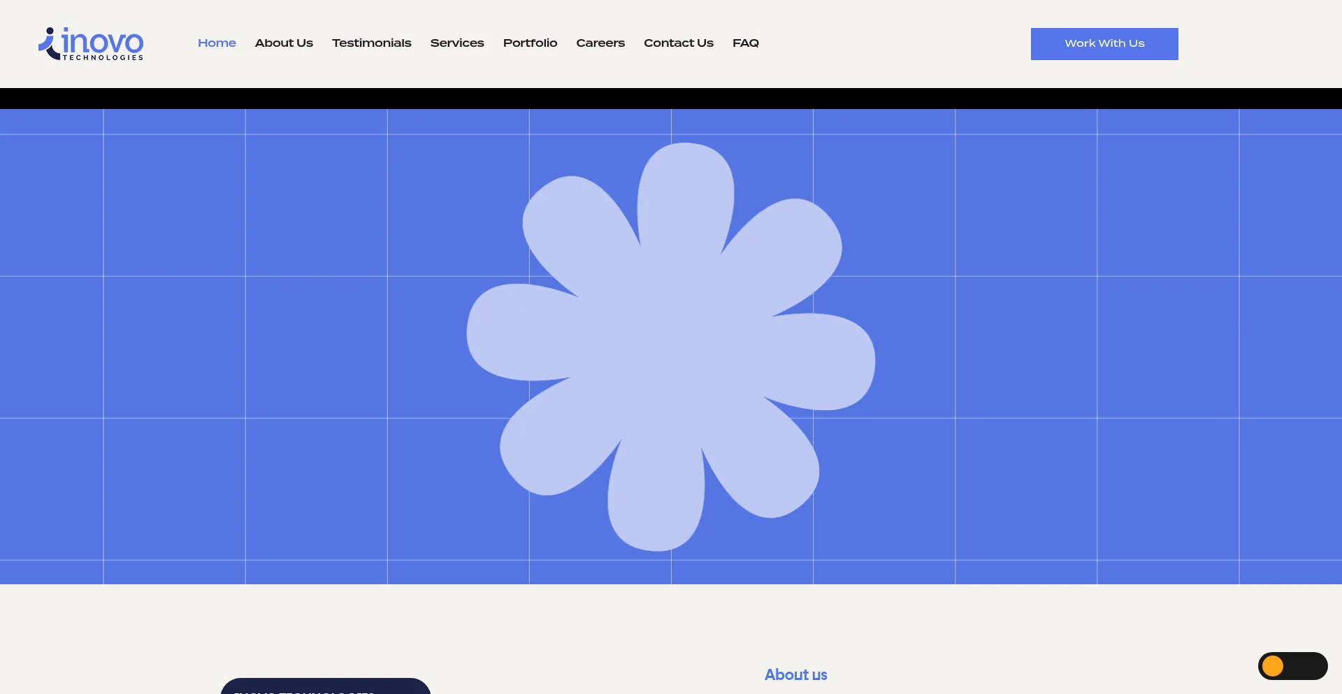 Website screenshot of Inovotechnologies.co