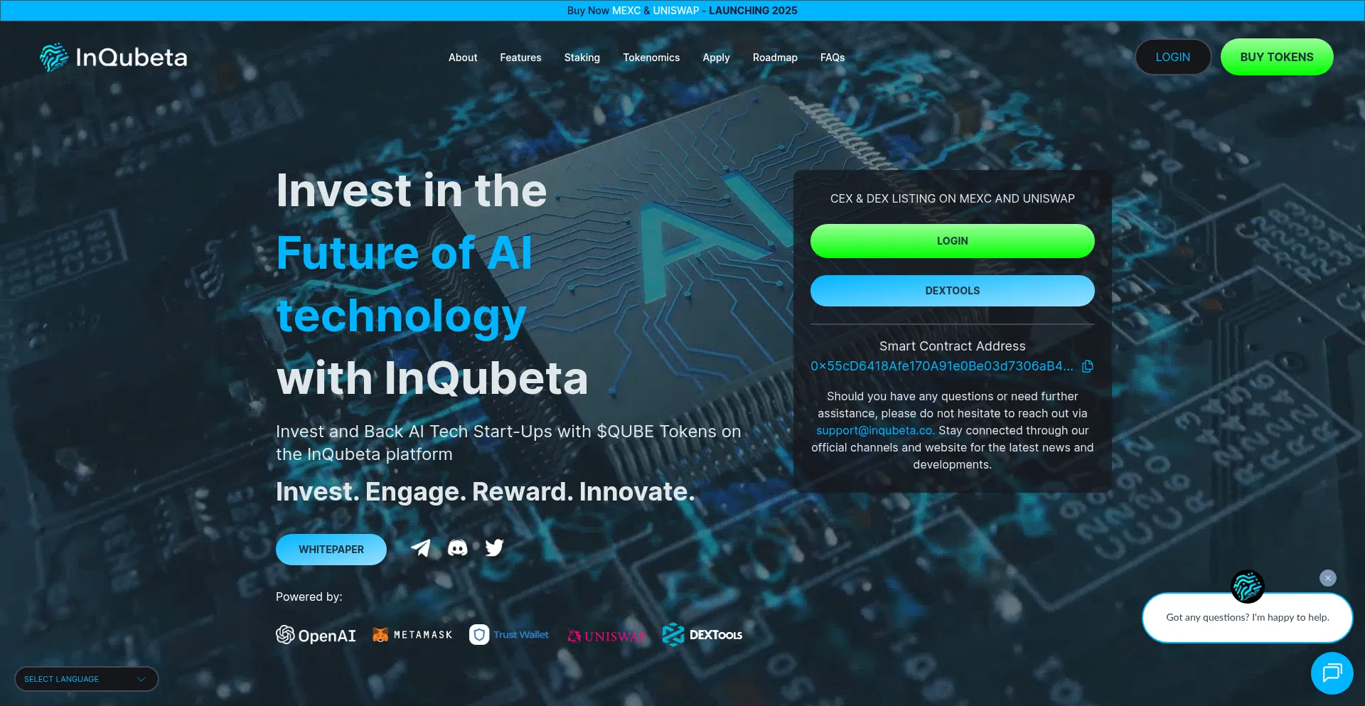 Inqubeta.co Screenshot