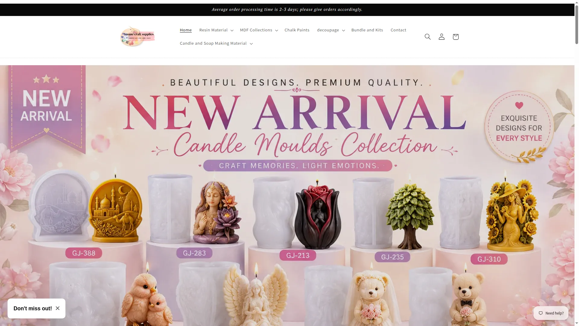 Insanecraftsupplies.com