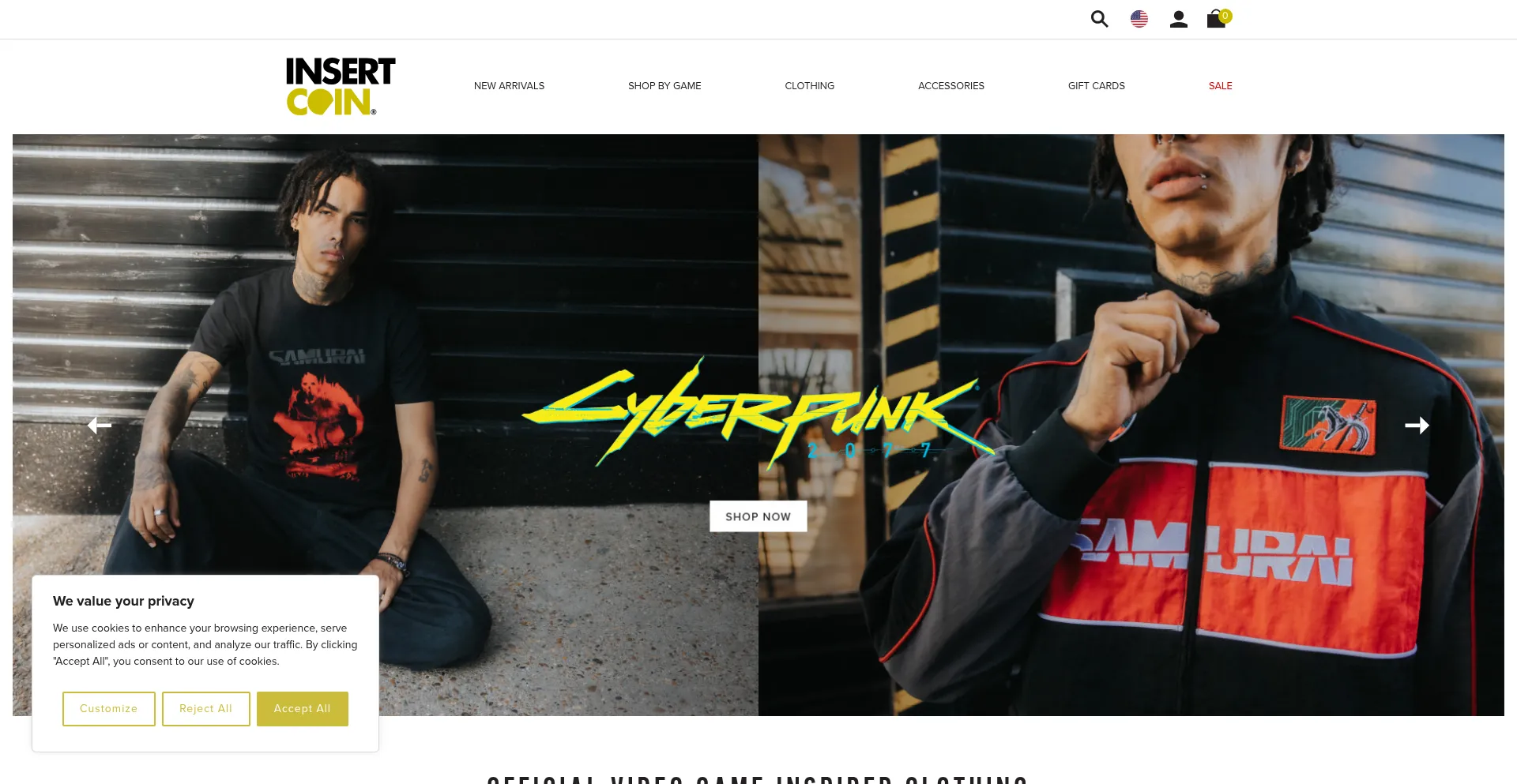 Is Insertcoinclothing.com Safe?