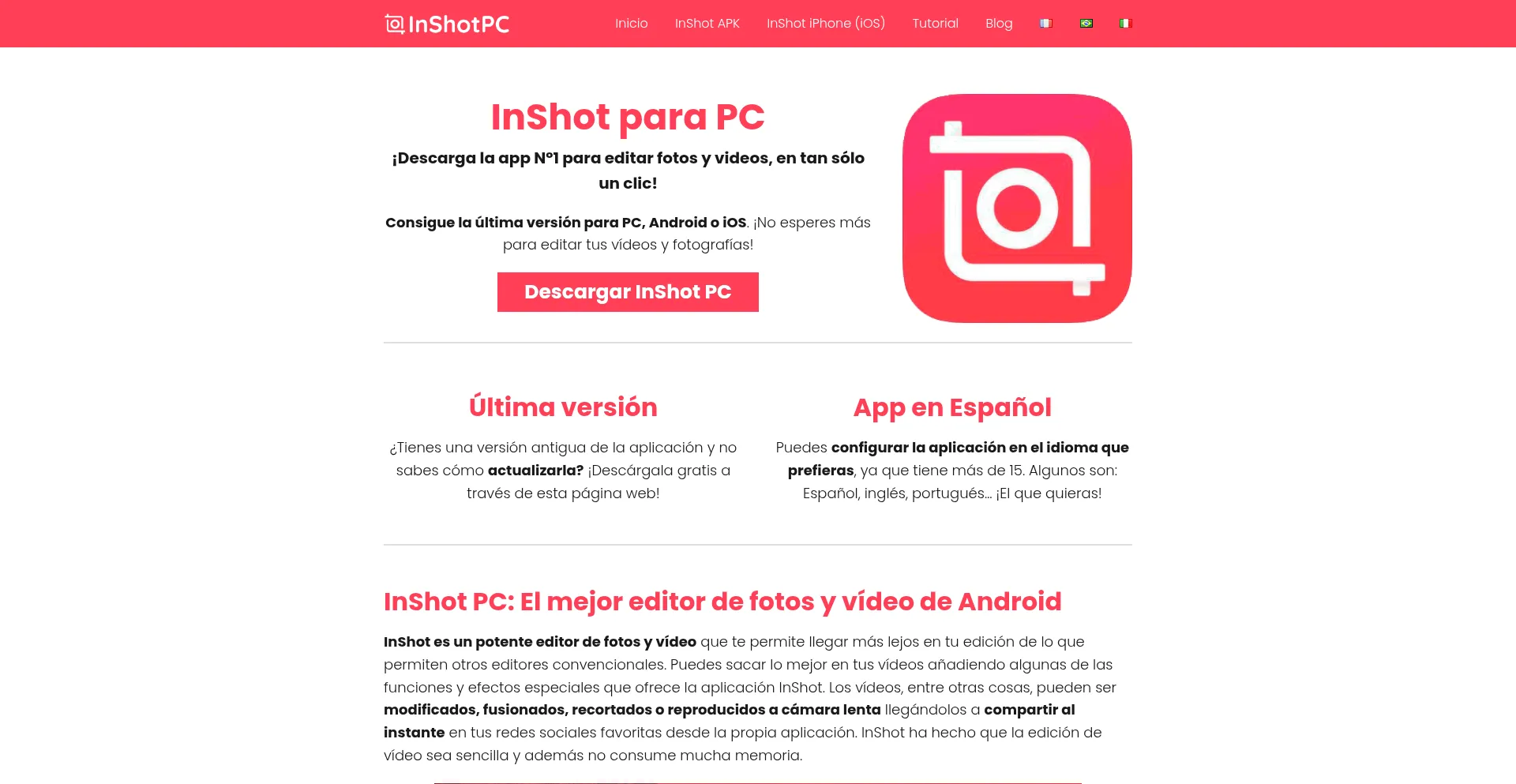 Inshotpc.com Screenshot