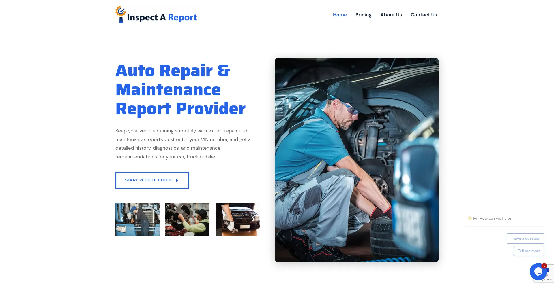 Inspectareport.com Screenshot