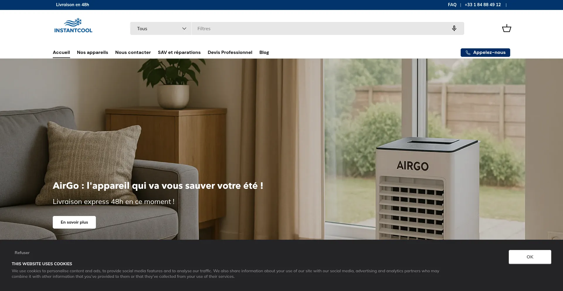 Instantcool.fr