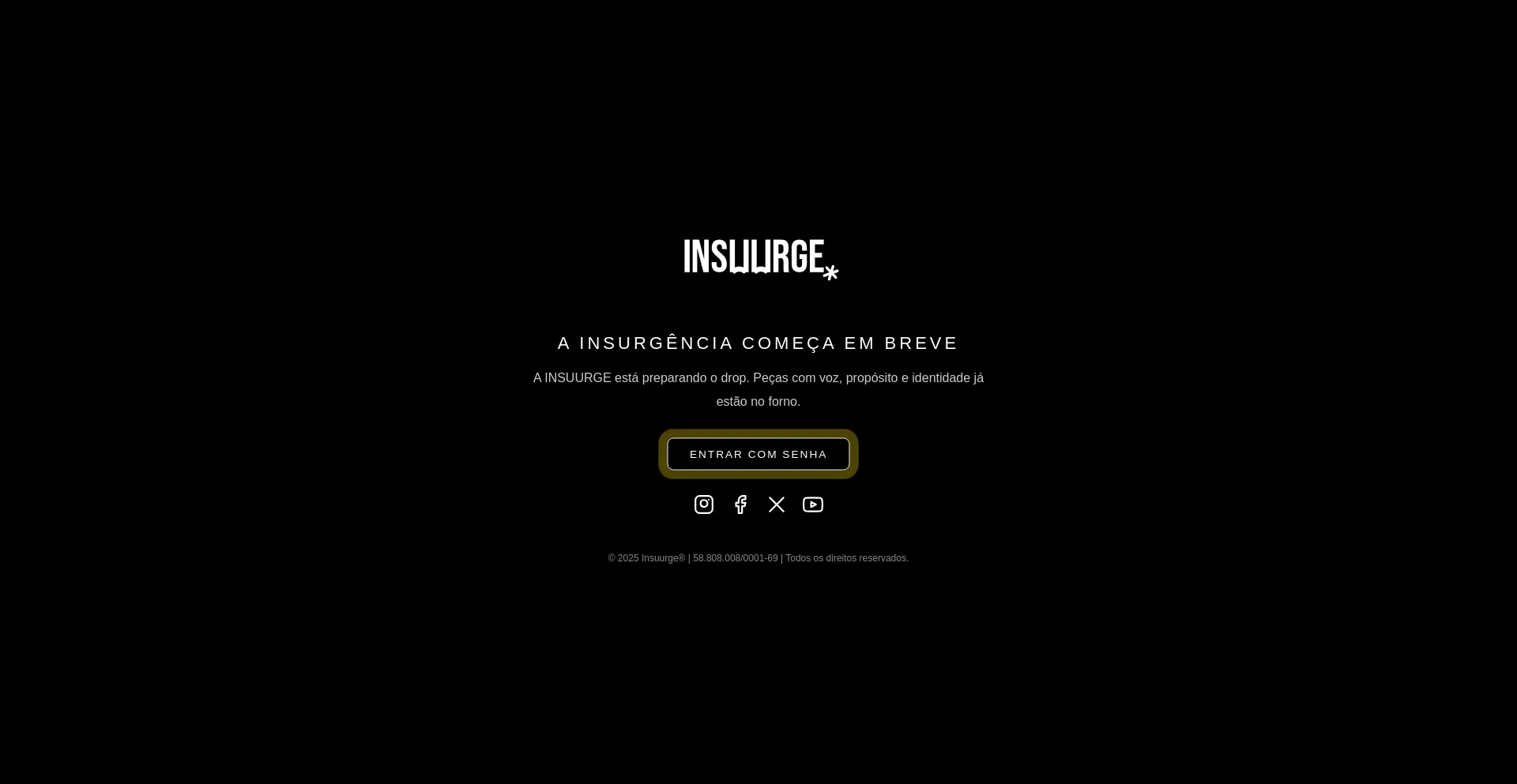 Website screenshot of Insuurge.com