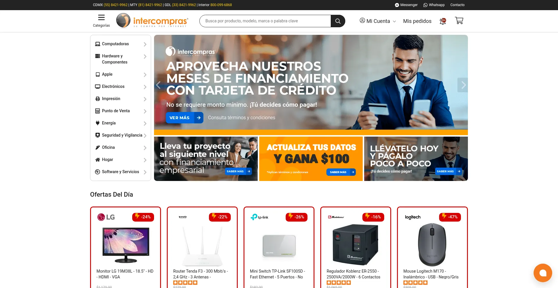 Intercompras.com Screenshot