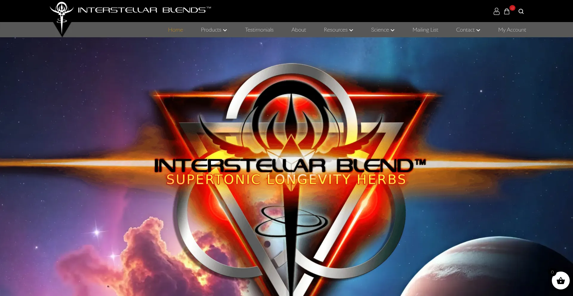 Interstellarblends.us Screenshot