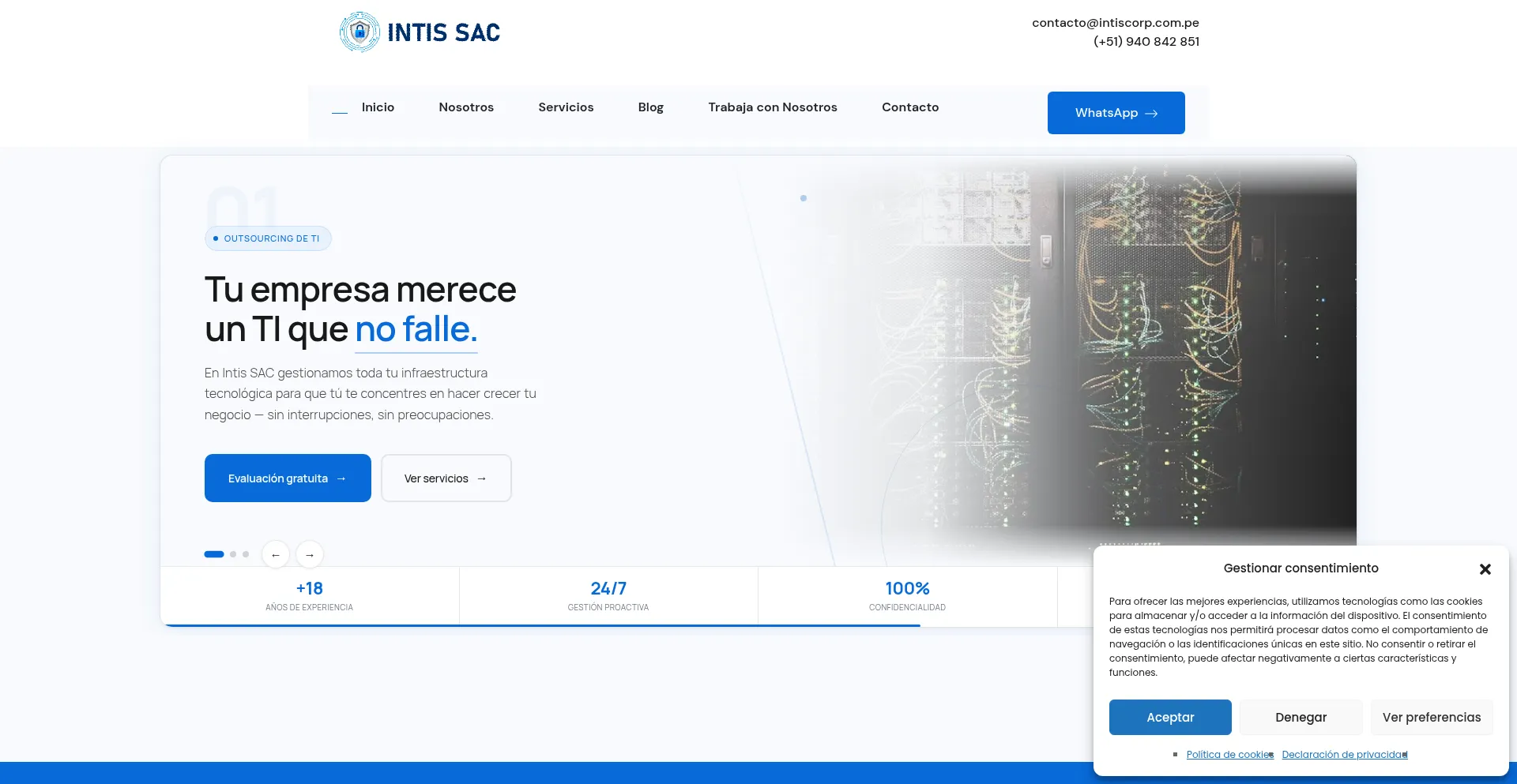 Intiscorp.com.pe