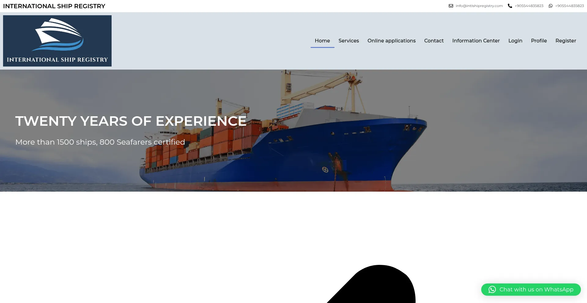 Intlshipregistry.com