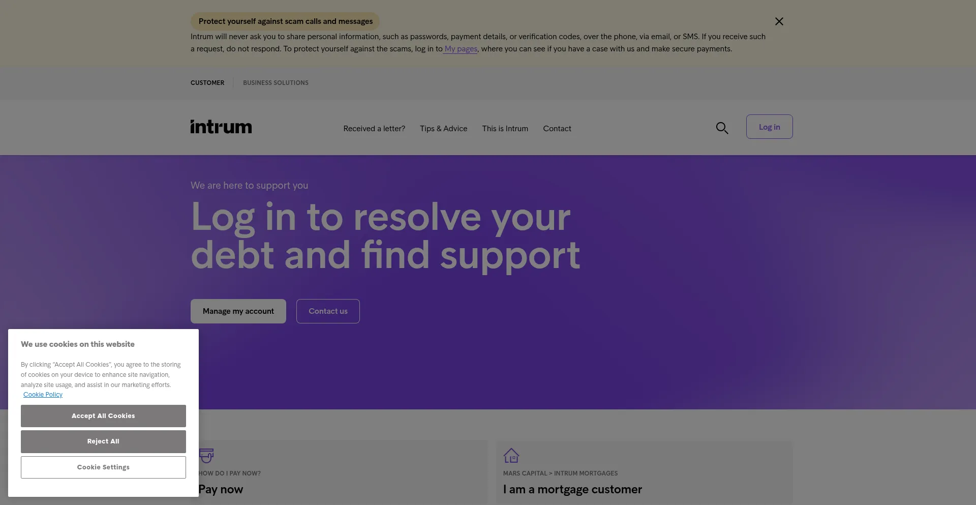 Intrum.co.uk
