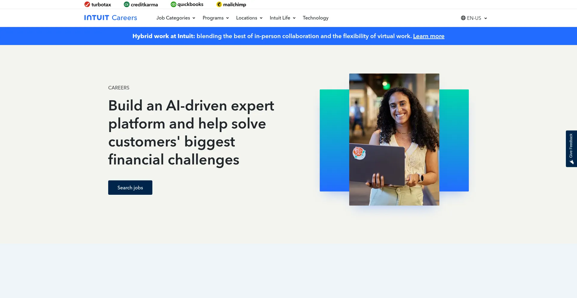 Intuitcareers.com Screenshot