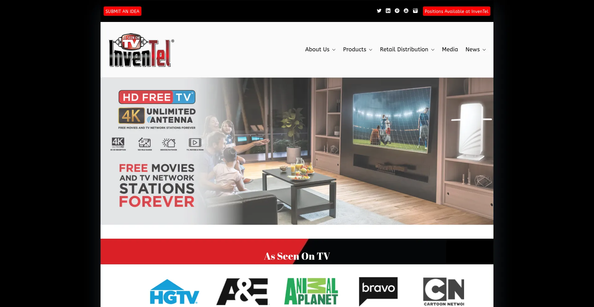 Inventel.tv Screenshot