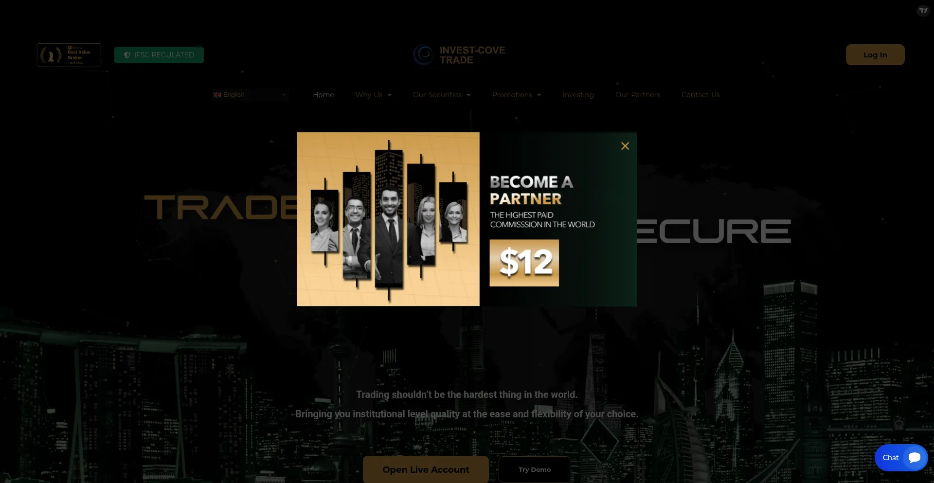 Investcovetrade.com