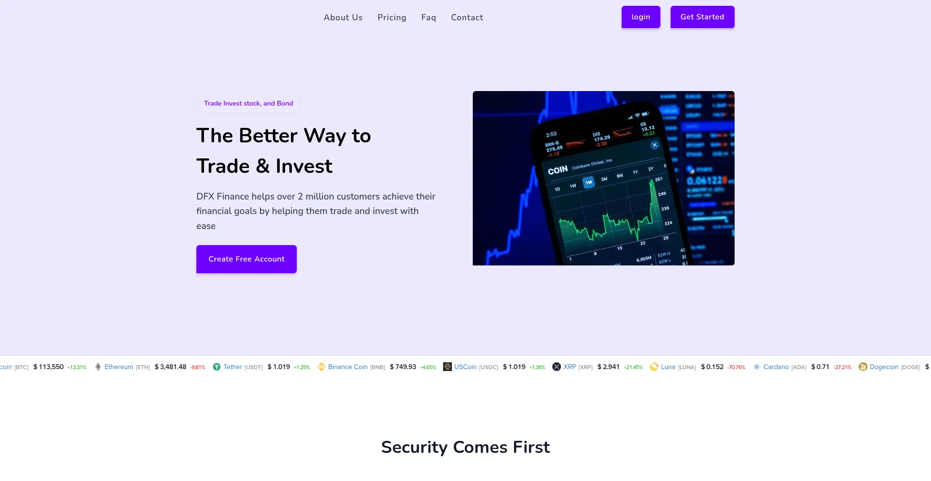 Website screenshot of Investopiar.live