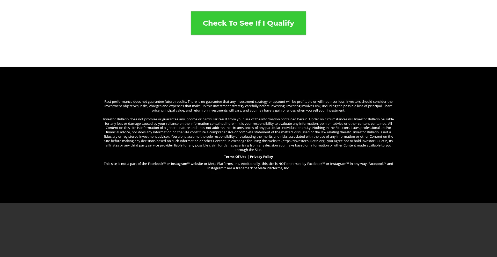 Website screenshot of Investorsdigest.org