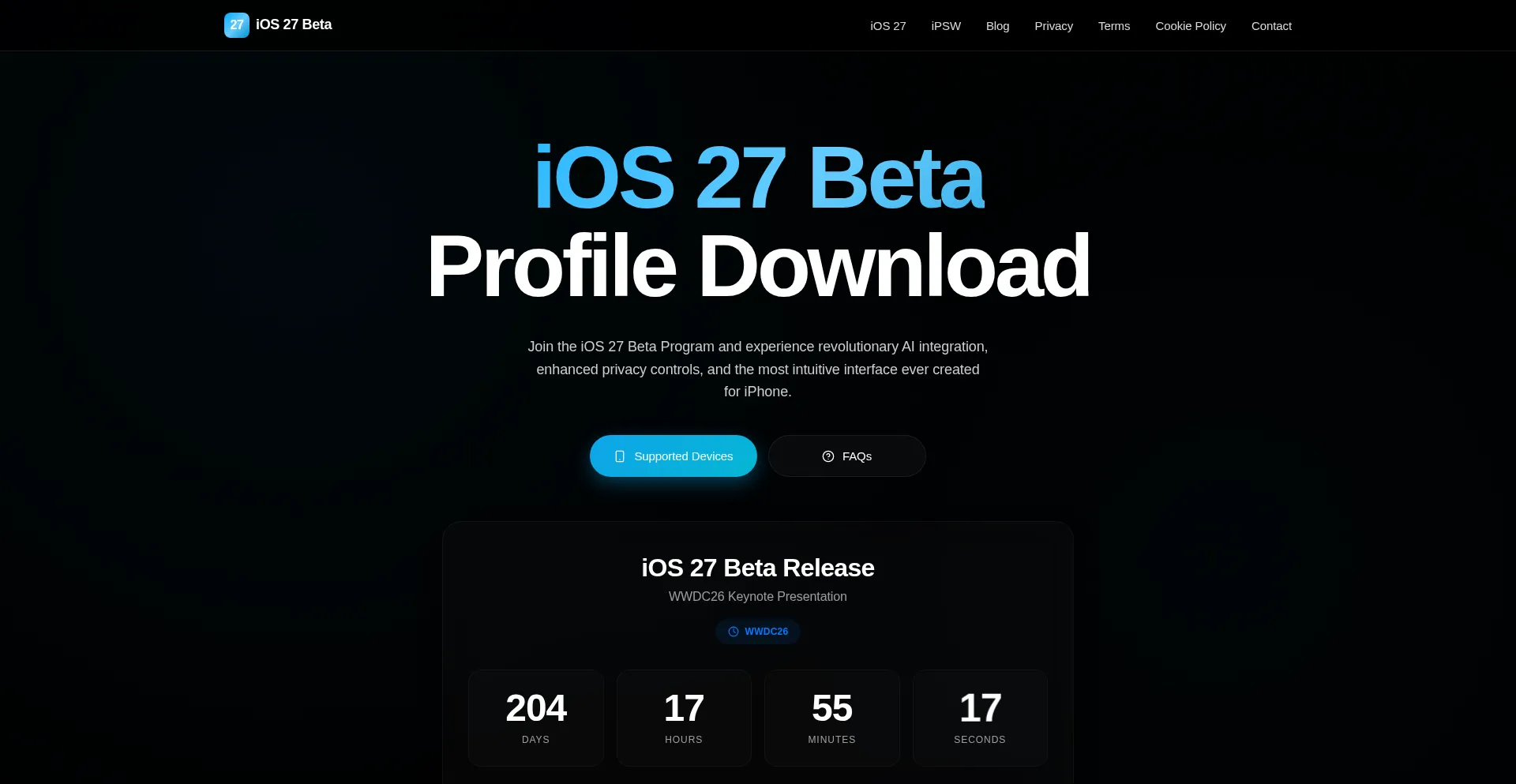 Ios27beta.com