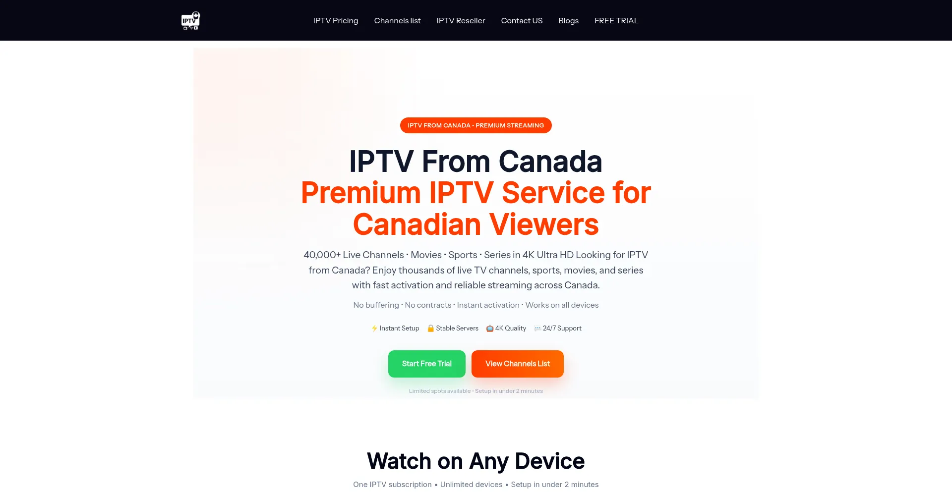 Iptv4kcanada.com