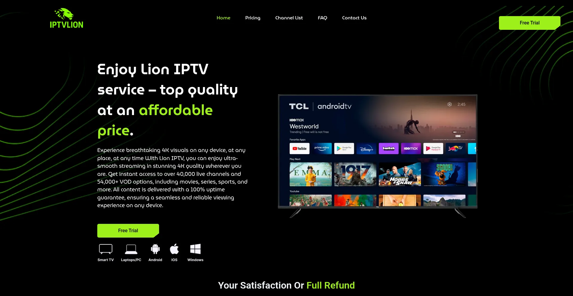Is Iptvlion.com Safe?