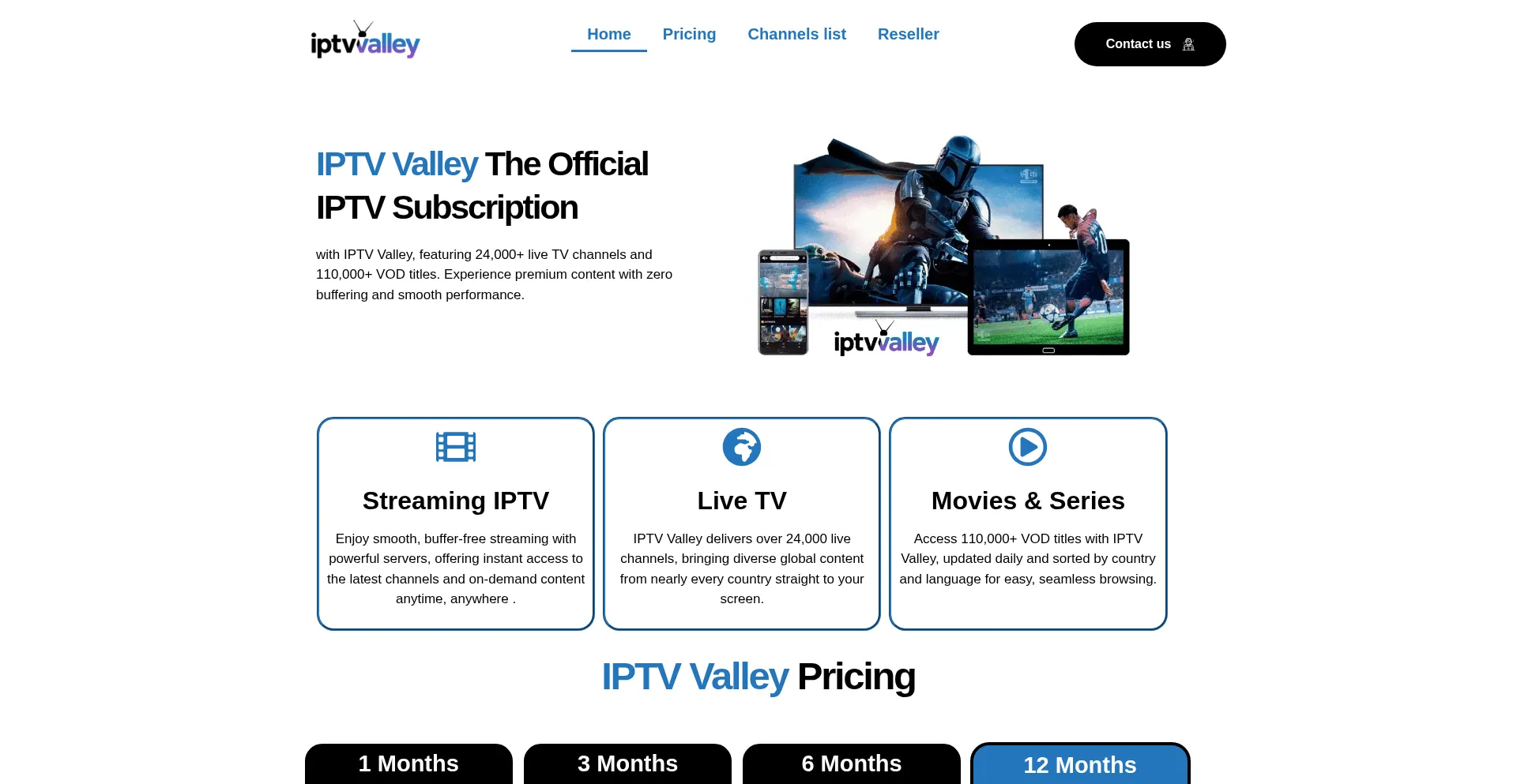 Iptvvalley.store