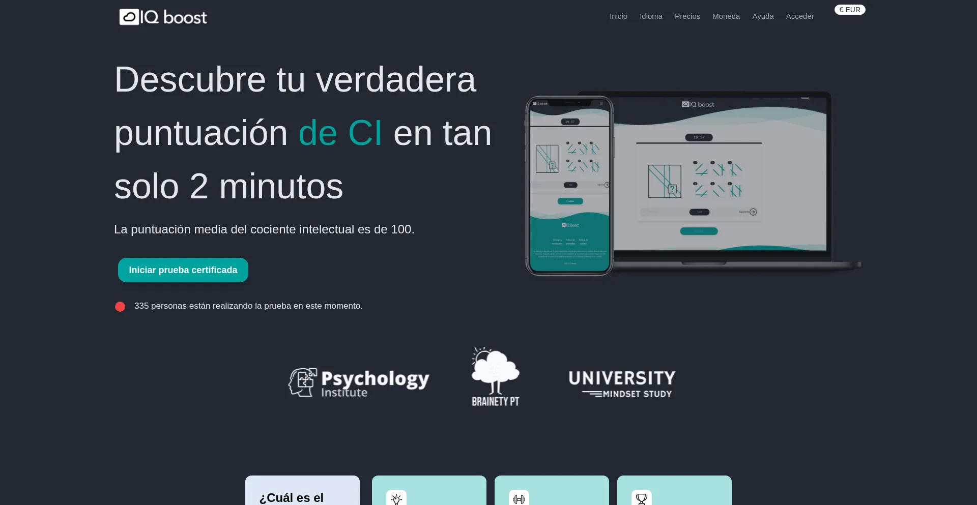 Iqboost.mobi Screenshot