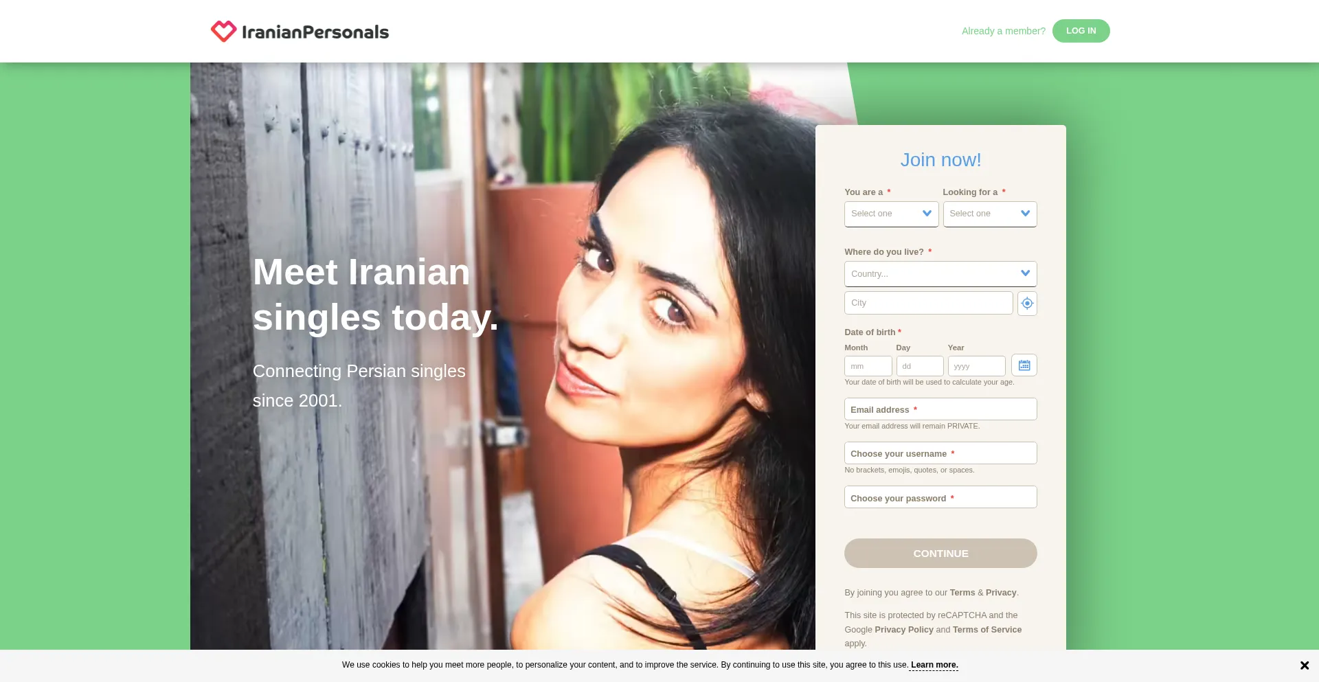 Iranianpersonal.com Screenshot