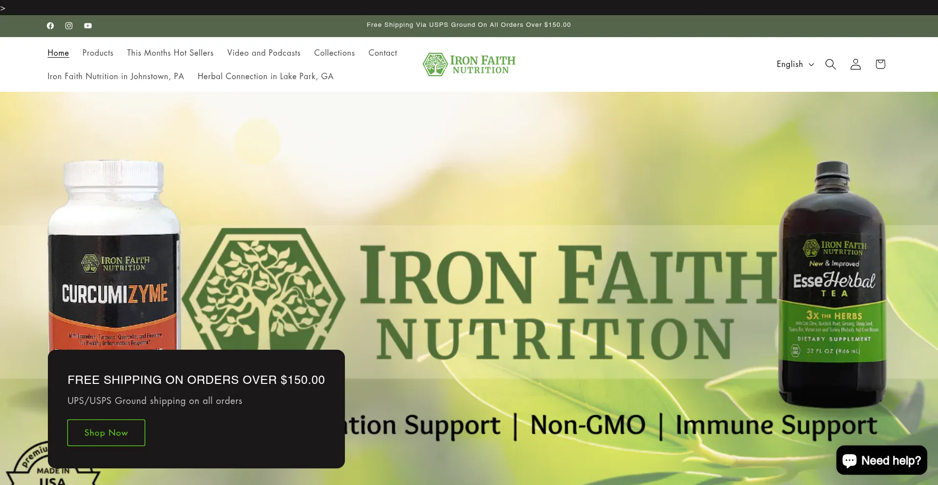 Ironfaithnutrition.com