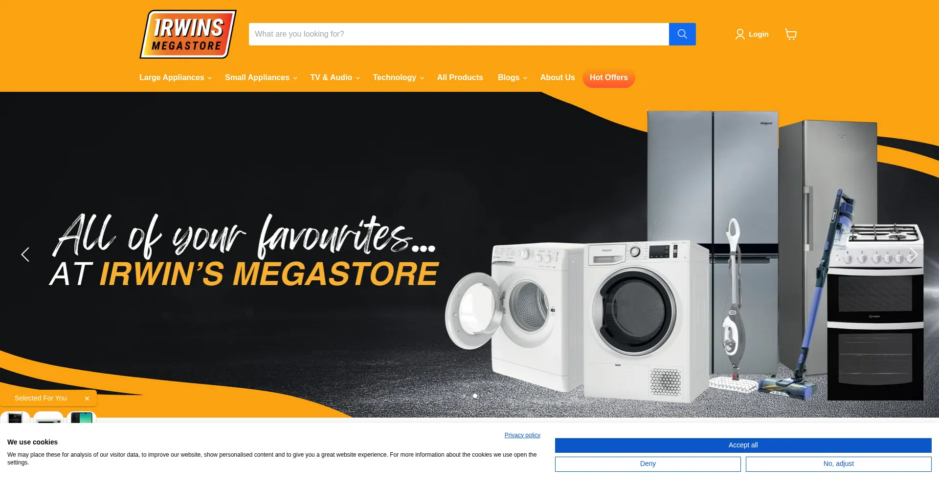 Irwinsmegastore.ie