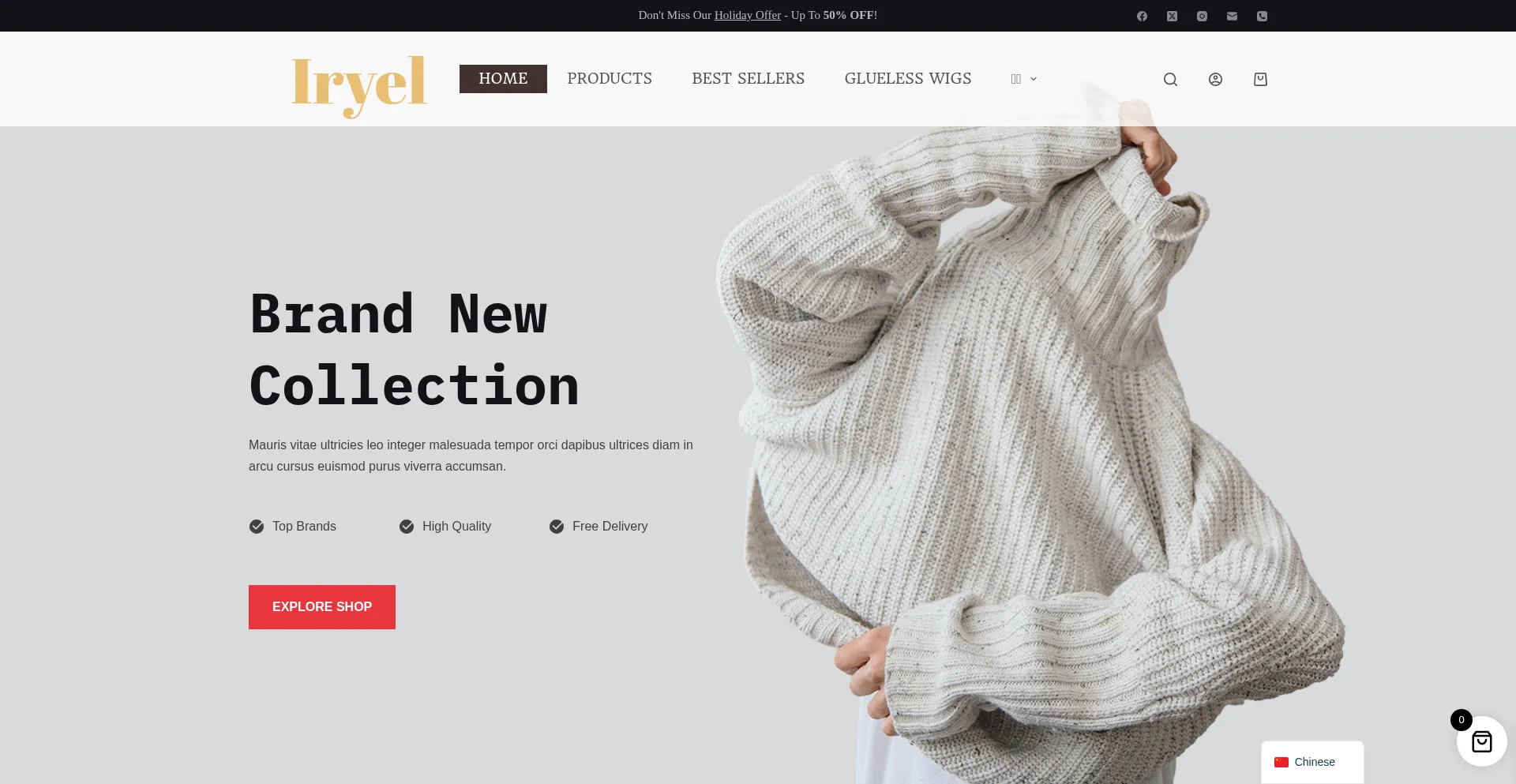 Iryel.com Screenshot