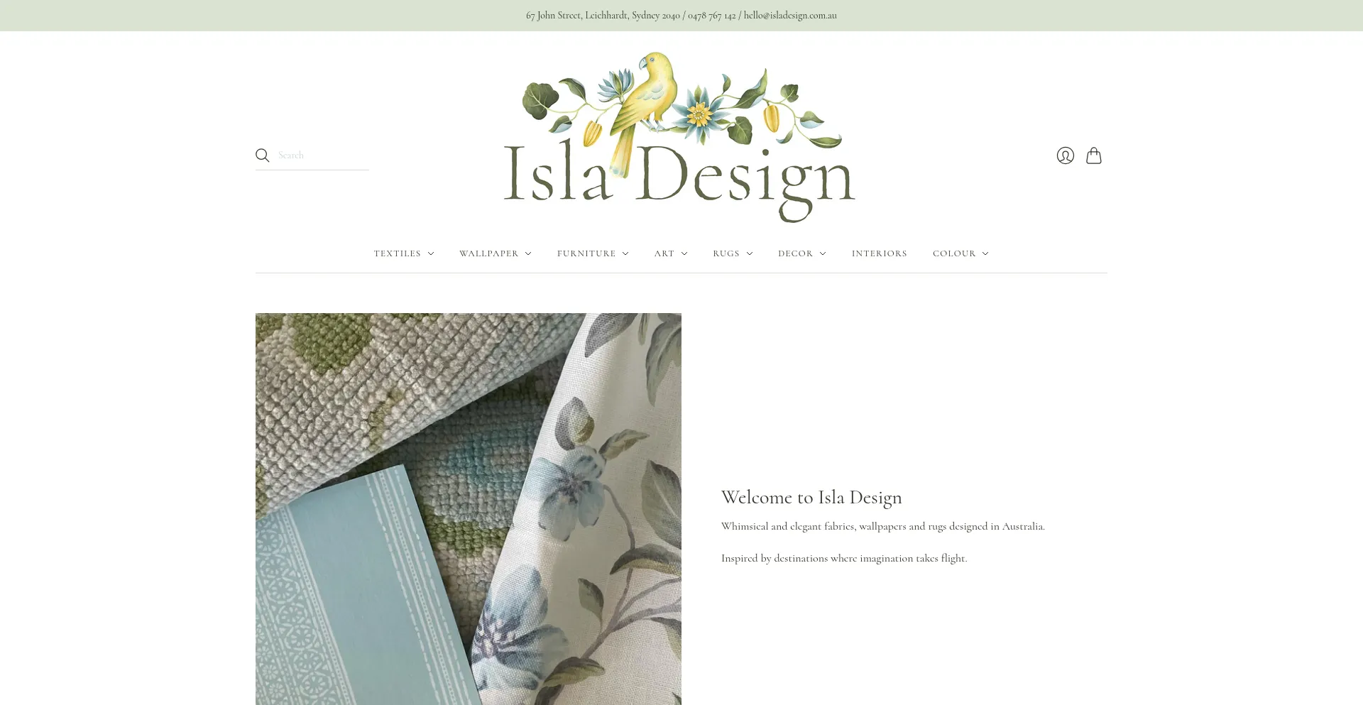 Isladesign.com.au Screenshot