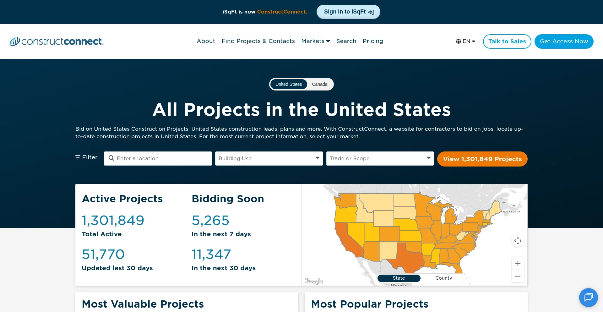 Isqft.com Screenshot