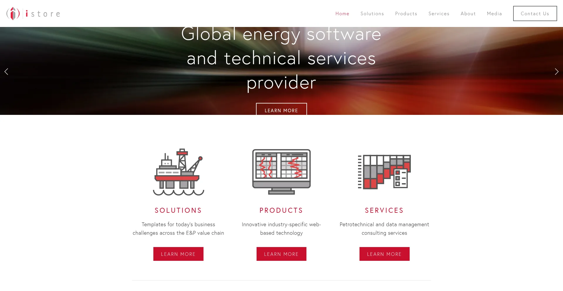 Website screenshot of Istore.com