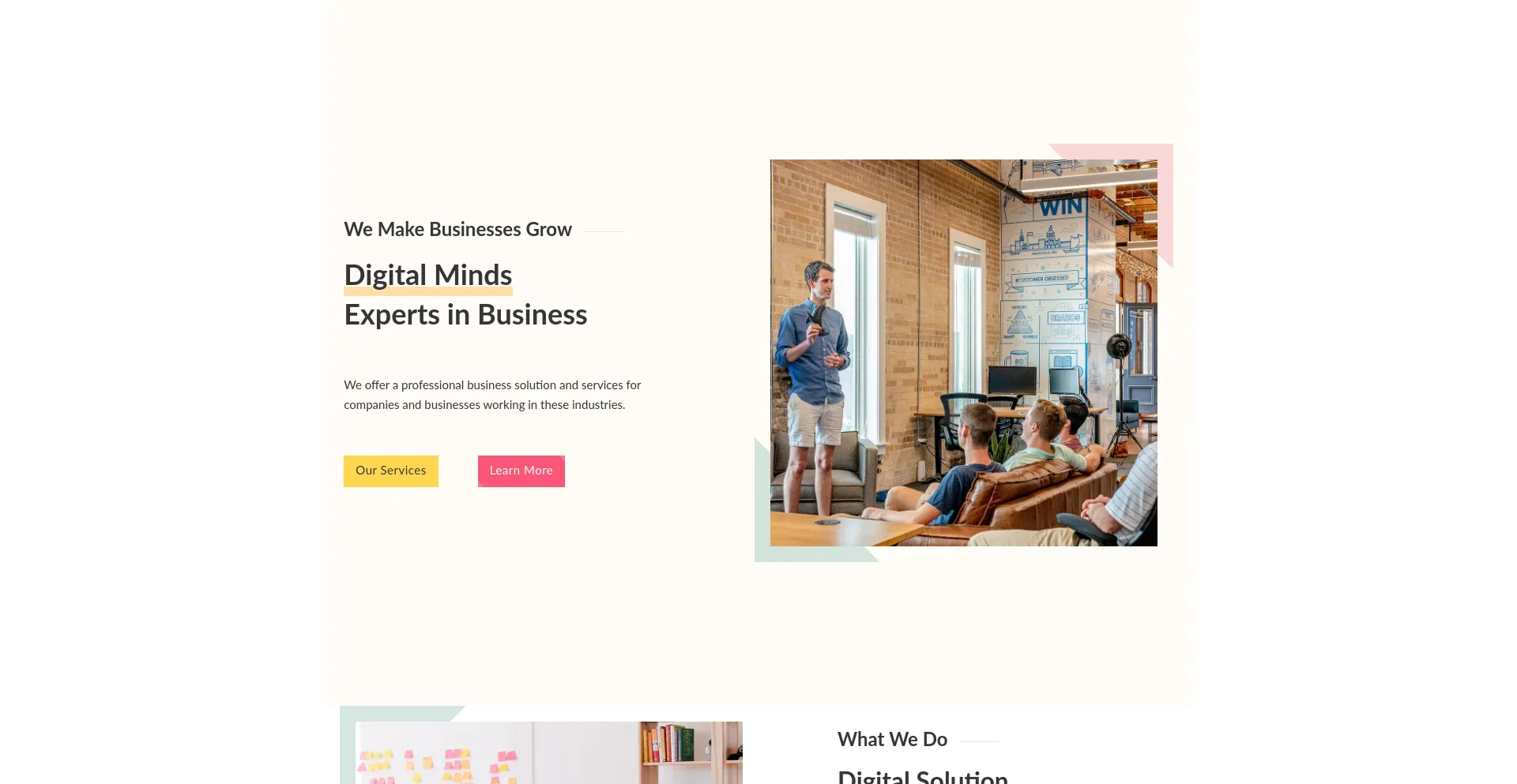 Website screenshot of Iswhatworks.com
