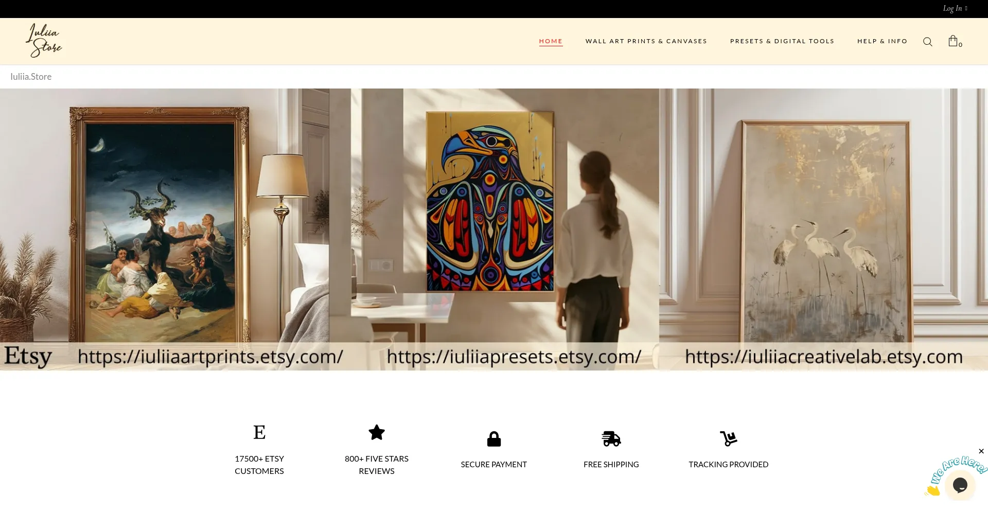 Iuliia.store Screenshot